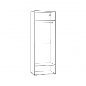 ОСТИН Спальный гарнитур (модульный) графит в Коротчаево - korotchaevo.mebel24.online | фото 8