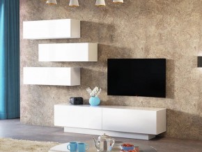 ПАОЛА Гостиная (Белый/Белый) в Коротчаево - korotchaevo.mebel24.online | фото