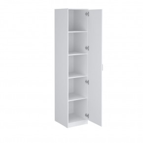 Пенал 450 Париж (Белый тиснение) в Коротчаево - korotchaevo.mebel24.online | фото 3