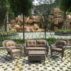 Плетеный комплект для отдыха LV-520BB Beige/Beige в Коротчаево - korotchaevo.mebel24.online | фото 3