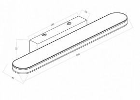 Подсветка для зеркала Maytoni Epic MIR009WL-L12CH4K в Коротчаево - korotchaevo.mebel24.online | фото 3