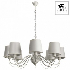 Подвесная люстра Arte Lamp Orlean A9310LM-8WG в Коротчаево - korotchaevo.mebel24.online | фото 3
