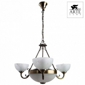 Подвесная люстра Arte Lamp Windsor A3777LM-3-2AB в Коротчаево - korotchaevo.mebel24.online | фото 2
