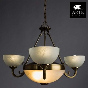 Подвесная люстра Arte Lamp Windsor A3777LM-3-2AB в Коротчаево - korotchaevo.mebel24.online | фото 3