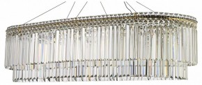 Подвесная люстра Arti Lampadari Ovindoli Nickel Ovindoli L 1.5.120x40.101 G в Коротчаево - korotchaevo.mebel24.online | фото