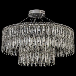Подвесная люстра Arti Lampadari Ovindoli Nickel Ovindoli L 1.5.80+40.100 N в Коротчаево - korotchaevo.mebel24.online | фото 3