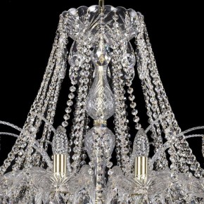 Подвесная люстра Bohemia Ivele Crystal 1411 1411/20/400/G в Коротчаево - korotchaevo.mebel24.online | фото 4