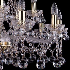 Подвесная люстра Bohemia Ivele Crystal 1413 1413/10+5/300/G/Balls в Коротчаево - korotchaevo.mebel24.online | фото 3