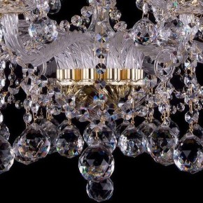 Подвесная люстра Bohemia Ivele Crystal 1413 1413/10+5/300/G/Balls в Коротчаево - korotchaevo.mebel24.online | фото 4