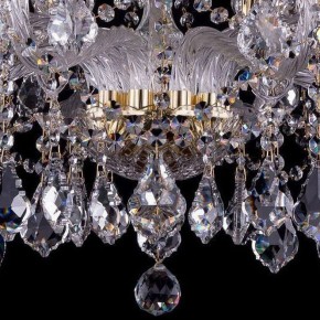 Подвесная люстра Bohemia Ivele Crystal 1413 1413/10+5/300/G/Leafs в Коротчаево - korotchaevo.mebel24.online | фото 3