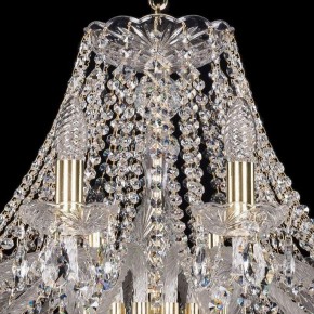 Подвесная люстра Bohemia Ivele Crystal 1413 1413/16/360/G в Коротчаево - korotchaevo.mebel24.online | фото 4