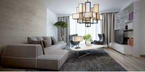 Подвесная люстра Divinare Porta 5933/01 LM-8 в Коротчаево - korotchaevo.mebel24.online | фото 4