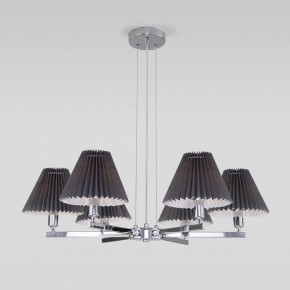 Подвесная люстра Eurosvet Peony 60136/6 хром/графит в Коротчаево - korotchaevo.mebel24.online | фото 2