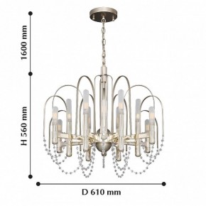 Подвесная люстра Favourite La Salute 2308-12P в Коротчаево - korotchaevo.mebel24.online | фото 4