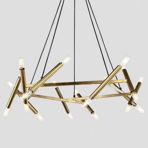 Подвесная люстра Imperiumloft Jonathan Browning Le Pentagone Chandelier 20 Light 40.2364 в Коротчаево - korotchaevo.mebel24.online | фото