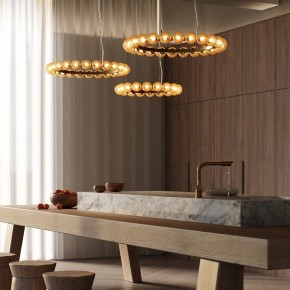 Подвесная люстра Maytoni Ambre MOD331PL-L42BS3K в Коротчаево - korotchaevo.mebel24.online | фото 3