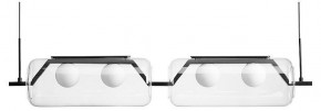 Подвесной светильник Arte Lamp Geneva A2341SP-4BK в Коротчаево - korotchaevo.mebel24.online | фото