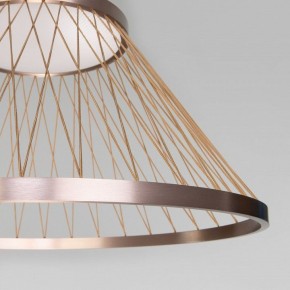 Подвесной светильник Eurosvet Cesta 40017/1 LED коричневый в Коротчаево - korotchaevo.mebel24.online | фото 6