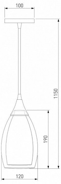 Подвесной светильник Eurosvet Cosmic 50085/1 золото в Коротчаево - korotchaevo.mebel24.online | фото 5