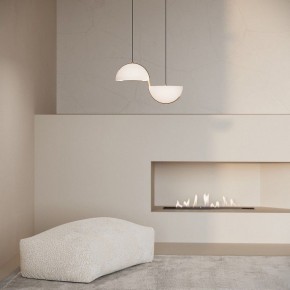 Подвесной светильник Eurosvet Emisfero 50083/2 LED золото в Коротчаево - korotchaevo.mebel24.online | фото 2