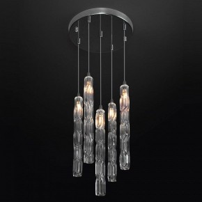 Подвесной светильник Eurosvet Lynn 50381/5 хром в Коротчаево - korotchaevo.mebel24.online | фото 2