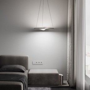 Подвесной светильник Eurosvet Occhio 40027/1 LED серый в Коротчаево - korotchaevo.mebel24.online | фото 3
