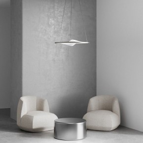 Подвесной светильник Eurosvet Occhio 40027/1 LED серый в Коротчаево - korotchaevo.mebel24.online | фото 4