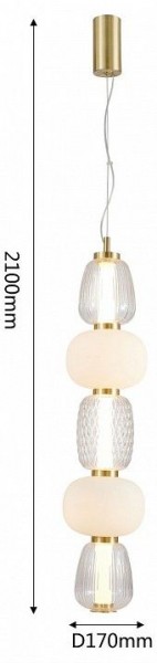 Подвесной светильник Favourite Bella 4057-2P в Коротчаево - korotchaevo.mebel24.online | фото 4