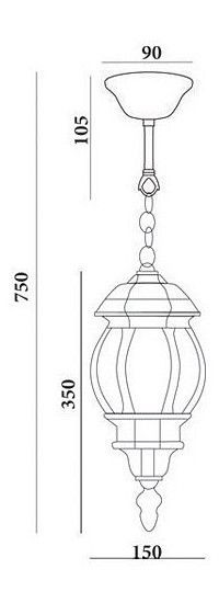 Подвесной светильник Feron 8105 11103 в Коротчаево - korotchaevo.mebel24.online | фото 4