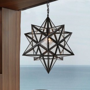 Подвесной светильник Imperiumloft Black Star Clear Glass 101314-26 в Коротчаево - korotchaevo.mebel24.online | фото