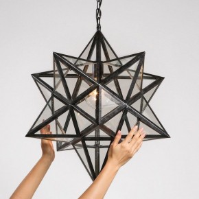 Подвесной светильник Imperiumloft Black Star Clear Glass 101314-26 в Коротчаево - korotchaevo.mebel24.online | фото 2