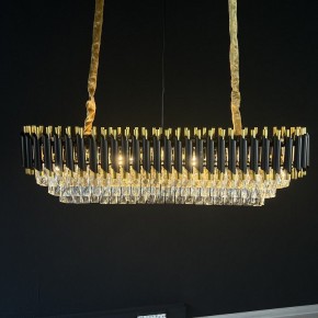 Подвесной светильник Imperiumloft Empire Black Rectangular Chandelier Crystal 40.2893 в Коротчаево - korotchaevo.mebel24.online | фото 2