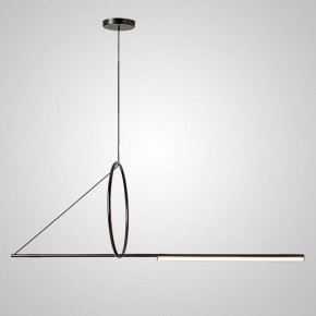 Подвесной светильник Imperiumloft Suspension Cercle Et Trait – Graphite Satine 40.1282-0 в Коротчаево - korotchaevo.mebel24.online | фото 2