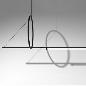Подвесной светильник Imperiumloft Suspension Cercle Et Trait – Graphite Satine 40.1282-0 в Коротчаево - korotchaevo.mebel24.online | фото 3