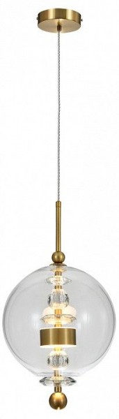 Подвесной светильник Indigo Illusione 11055/1P Clear в Коротчаево - korotchaevo.mebel24.online | фото 4