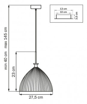 Подвесной светильник Lightstar Agola 810030 в Коротчаево - korotchaevo.mebel24.online | фото 2