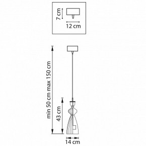 Подвесной светильник Lightstar Belle 814003 в Коротчаево - korotchaevo.mebel24.online | фото 4