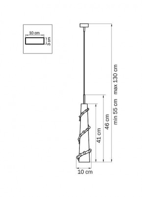 Подвесной светильник Lightstar Petalo 804310 в Коротчаево - korotchaevo.mebel24.online | фото 4