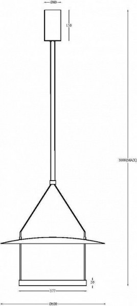 Подвесной светильник Maytoni Halo MOD280PL-L30B3K в Коротчаево - korotchaevo.mebel24.online | фото 4