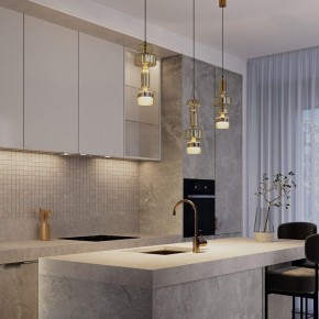 Подвесной светильник Maytoni Level MOD253PL-L18BS3K3 в Коротчаево - korotchaevo.mebel24.online | фото 3