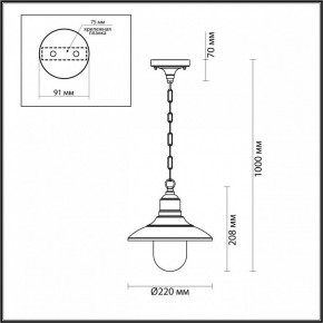 Подвесной светильник Odeon Light Campa 4965/1 в Коротчаево - korotchaevo.mebel24.online | фото 5