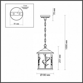 Подвесной светильник Odeon Light Cuita 4963/1 в Коротчаево - korotchaevo.mebel24.online | фото 6