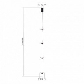 Подвесной светильник ST-Luce Zenith SL6231.403.04 в Коротчаево - korotchaevo.mebel24.online | фото 3