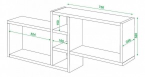 Полка книжная Домино ПК-20 в Коротчаево - korotchaevo.mebel24.online | фото 3