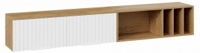 Полка комбинированная Хилтон в Коротчаево - korotchaevo.mebel24.online | фото 3