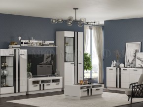 МАГНОЛИЯ Полка (Белый глянец/Белый) в Коротчаево - korotchaevo.mebel24.online | фото 2
