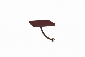 Полка прикроватная квадратная (МилСон) в Коротчаево - korotchaevo.mebel24.online | фото 7