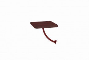 Полка прикроватная квадратная (МилСон) в Коротчаево - korotchaevo.mebel24.online | фото 8