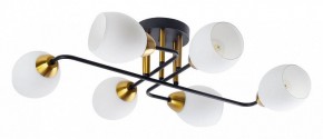 Потолочная люстра Arte Lamp Andrea A8141PL-6BK в Коротчаево - korotchaevo.mebel24.online | фото