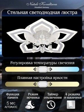 Потолочная люстра Natali Kovaltseva Cascade LED LAMPS 81159 в Коротчаево - korotchaevo.mebel24.online | фото 7